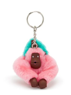Mom and Baby Sven Monkey Keychain