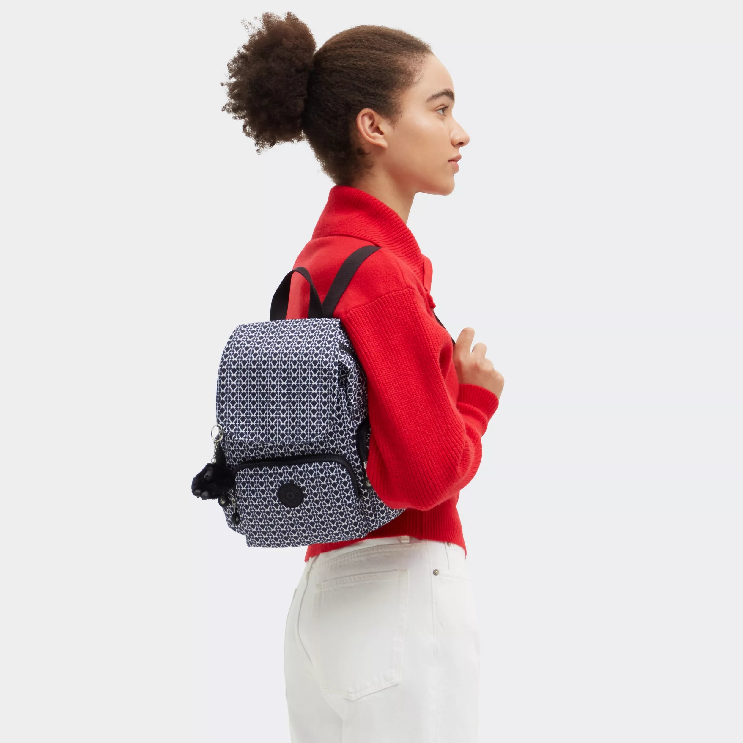 City Zip Mini Printed Backpack - Image 2