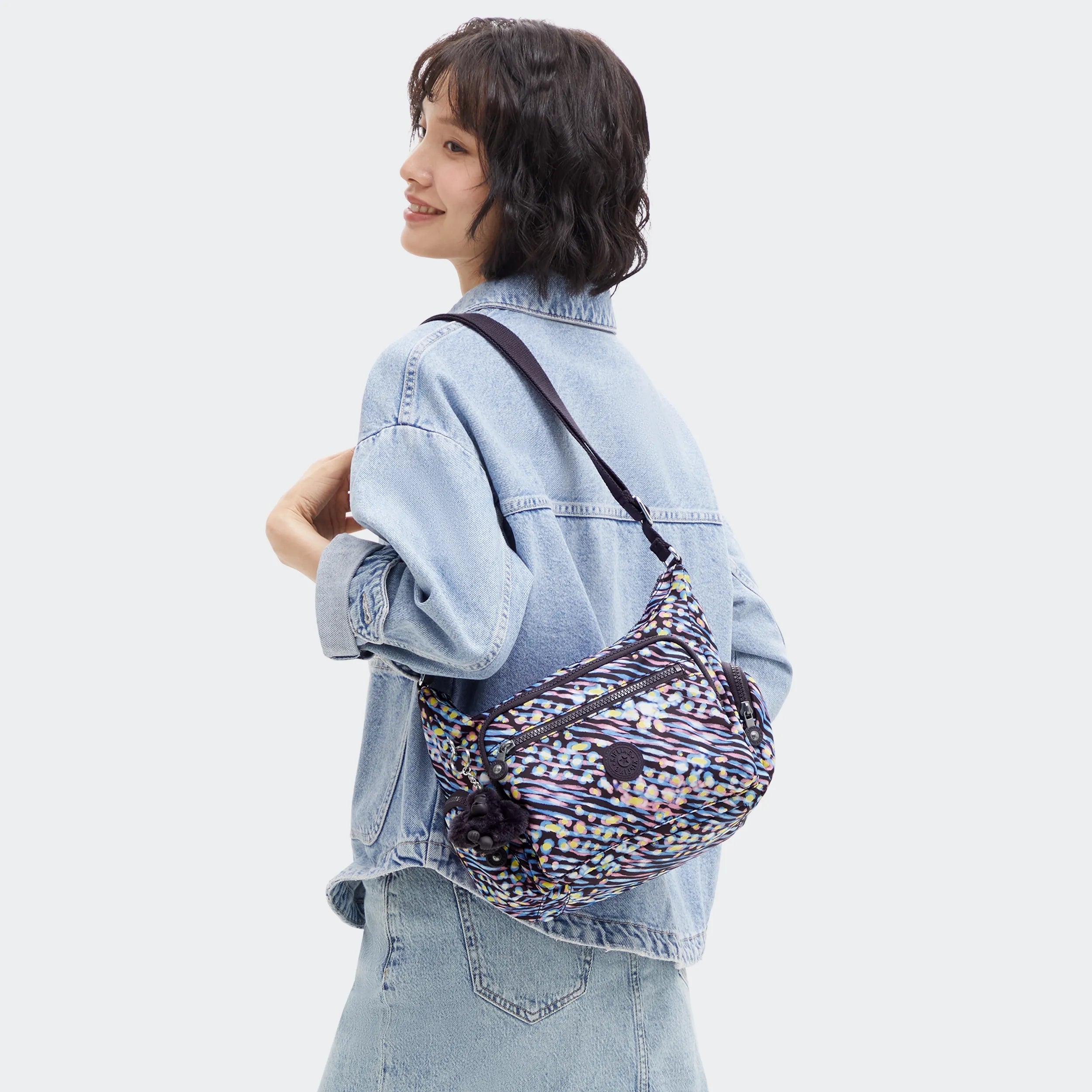 Gabbie Small Printed Crossbody Bag - Image 2