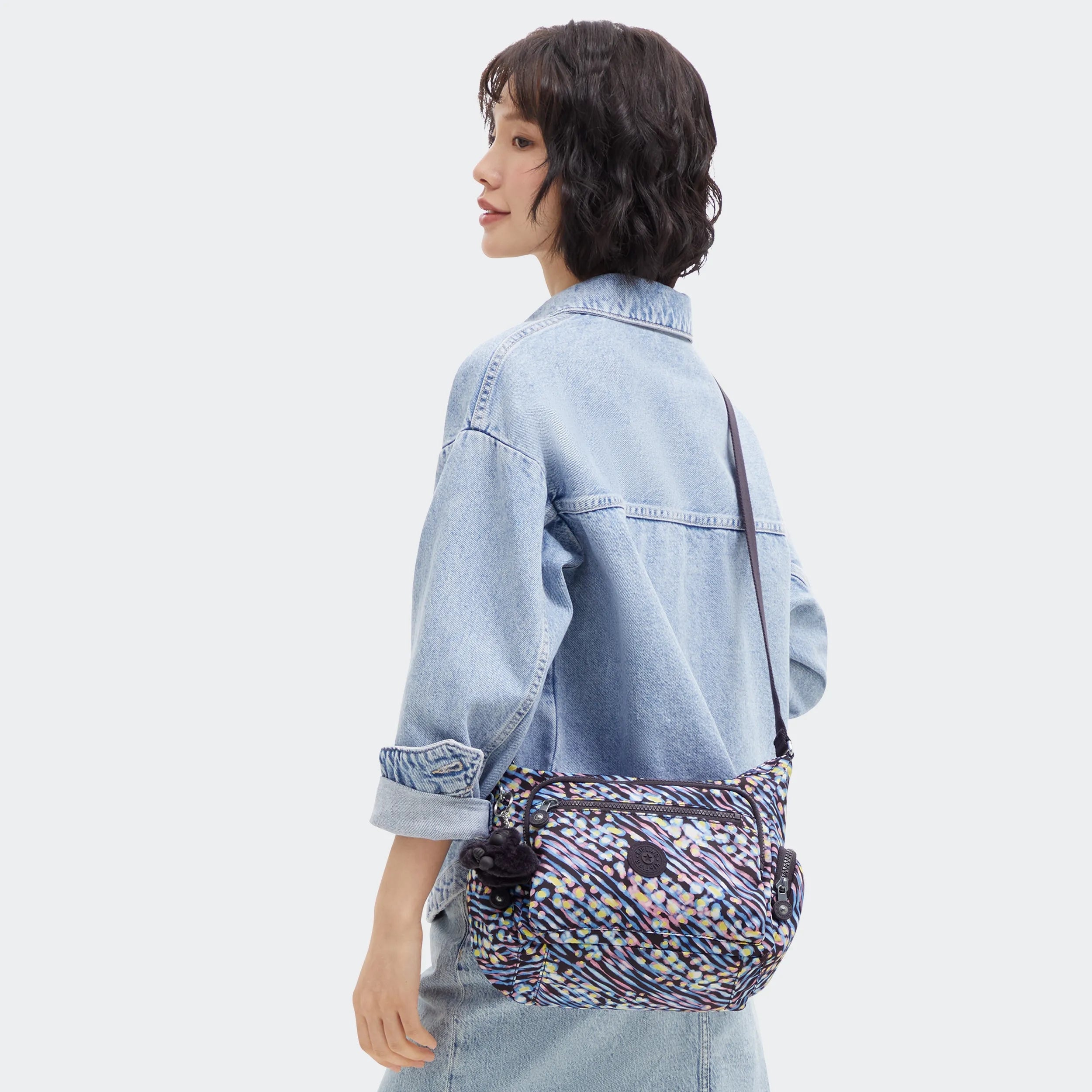 Gabbie Small Printed Crossbody Bag - Image 7