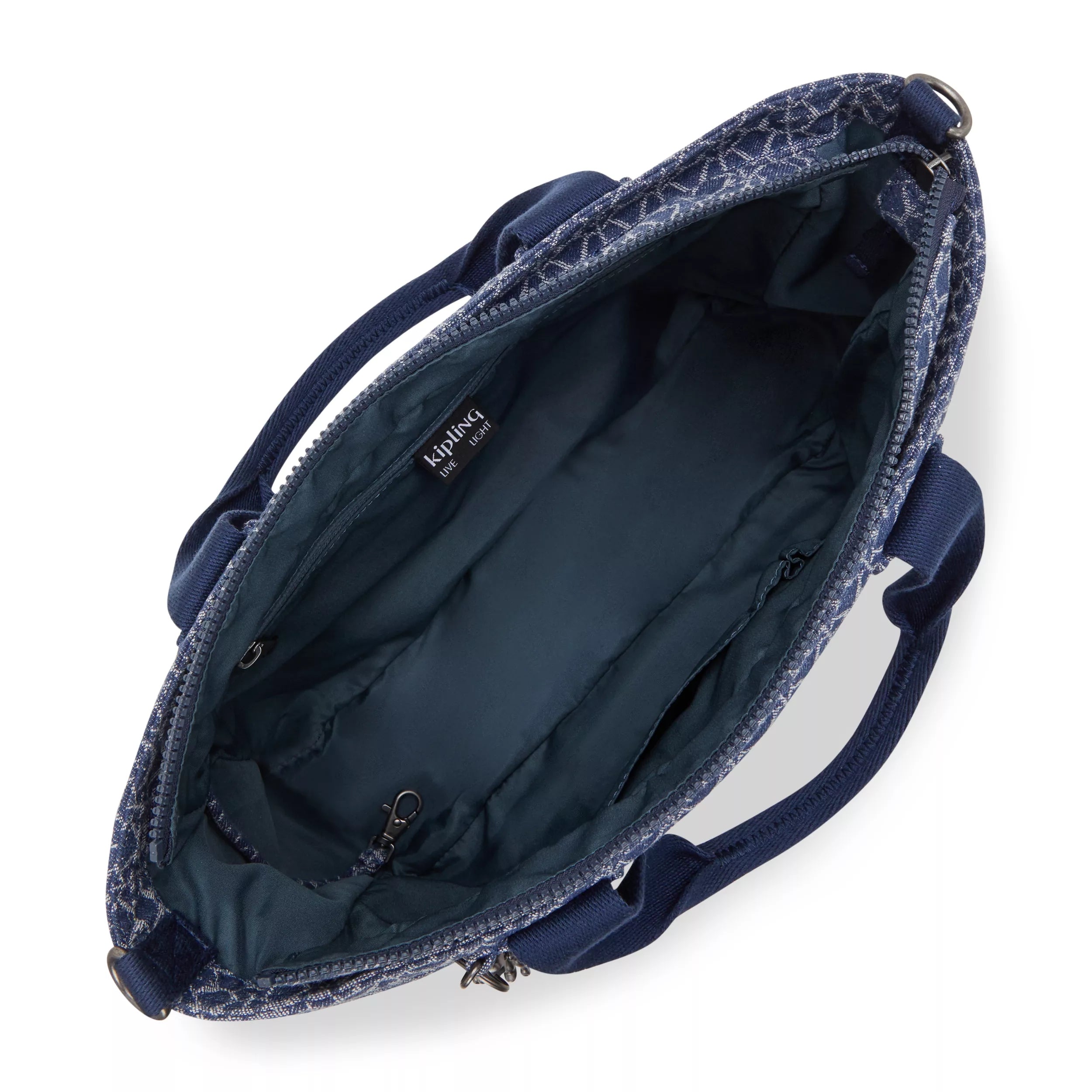 Ritta Small Printed Denim Handbag - Image 4