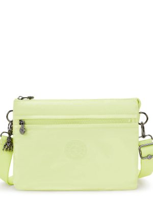 Riri Large Zip Lacquered Crossbody Bag