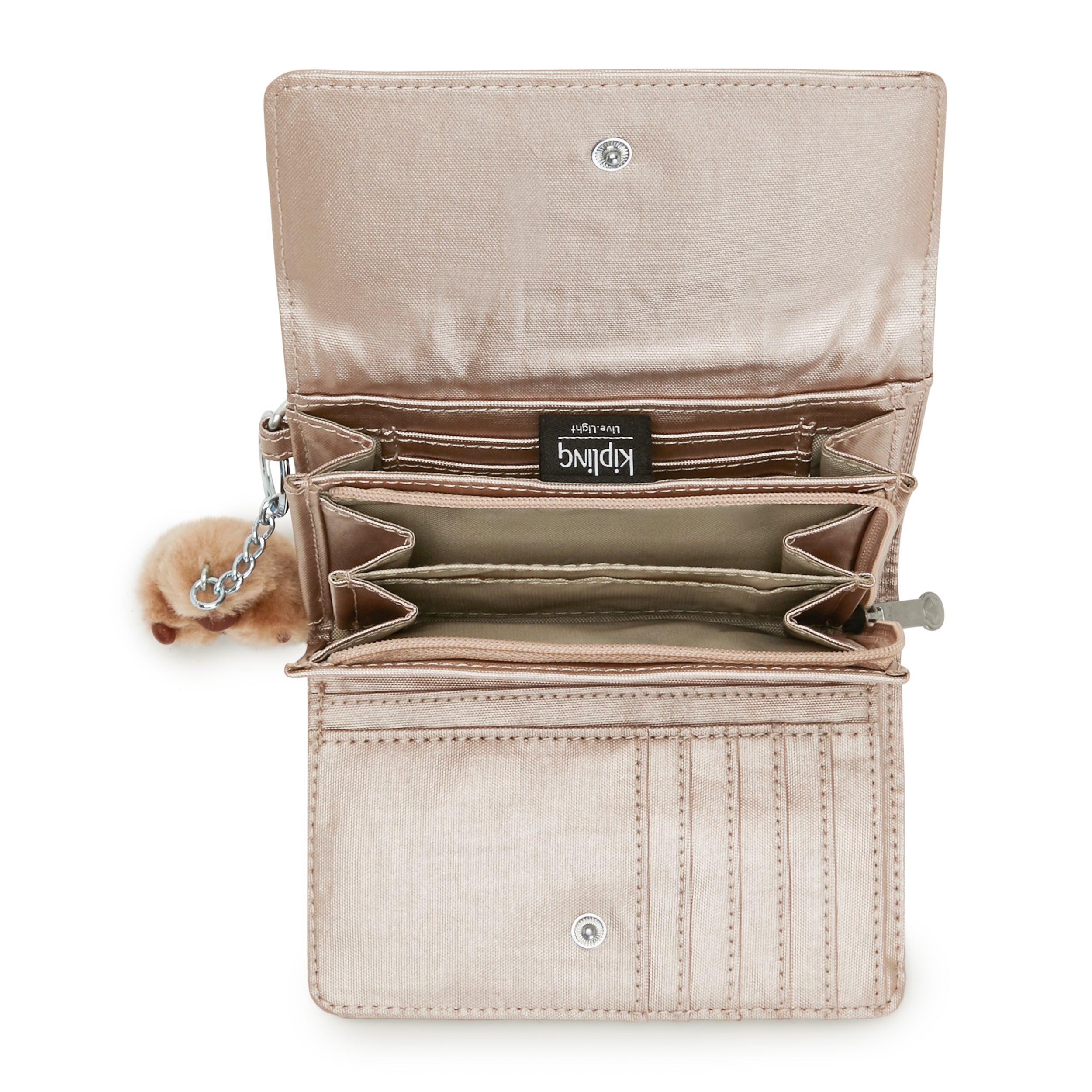 Pixi Medium Metallic Organizer Wallet - Image 3