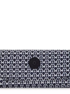 Money Land Printed Snap Wallet