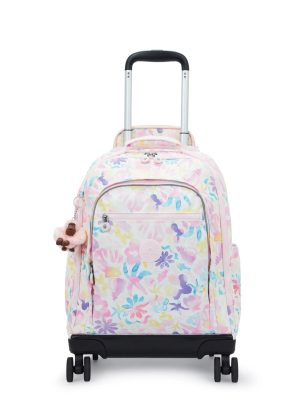 New Zea Printed 15 Laptop Rolling Backpack