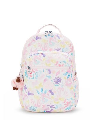 Seoul Large Printed 15 Laptop Backpack