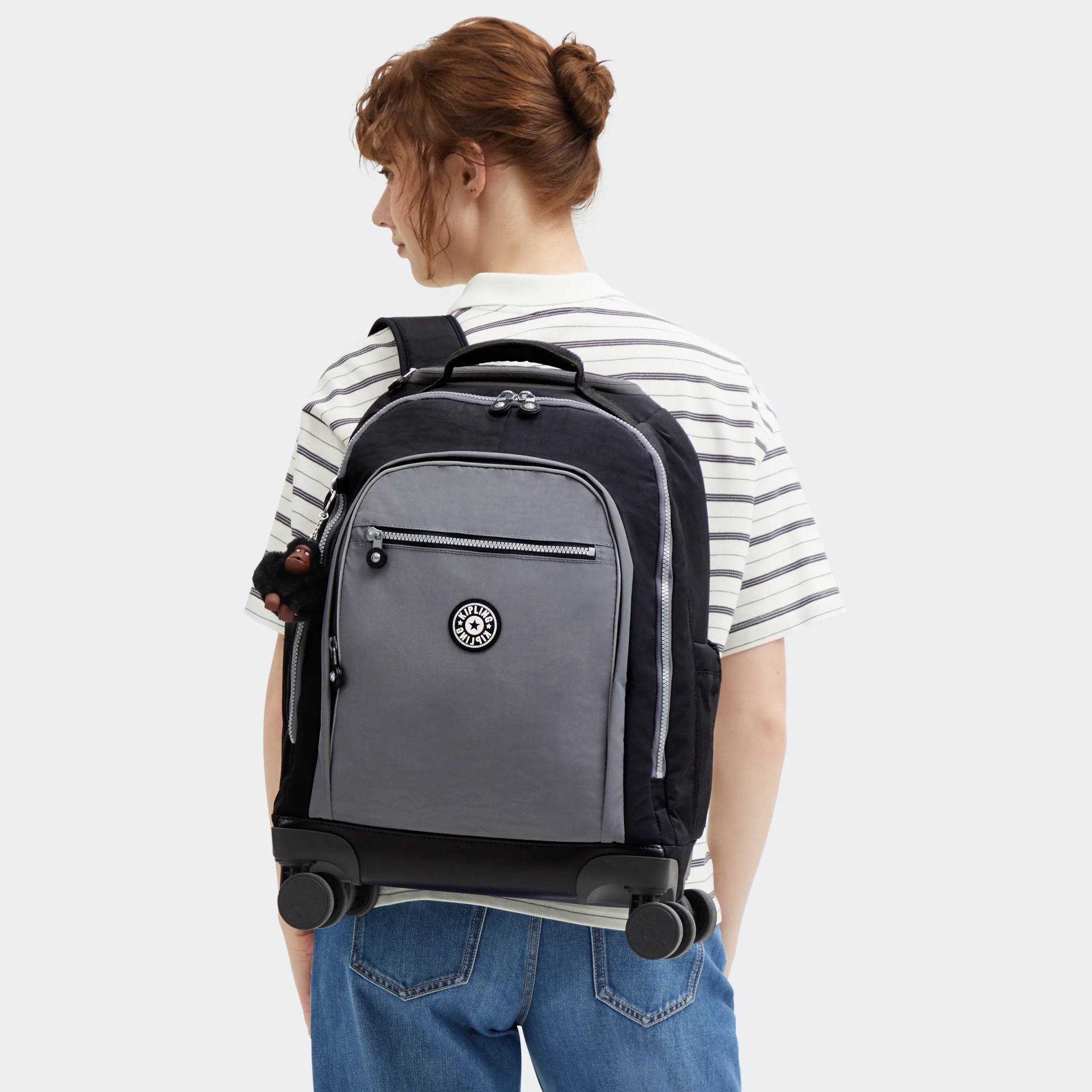 New Zea 15 Laptop Rolling Backpack - Image 2