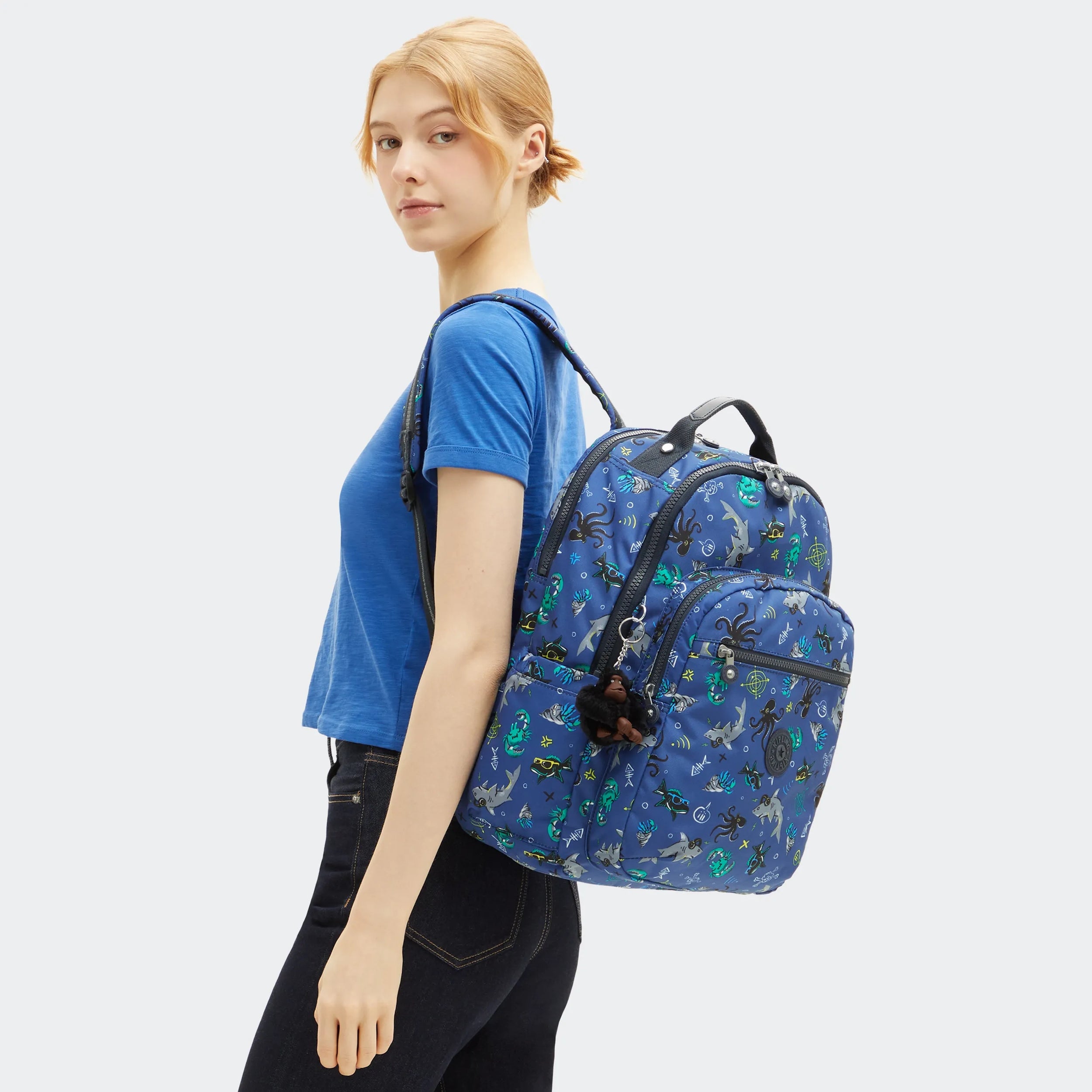 Seoul Lap Printed 15 Laptop Backpack - Image 2
