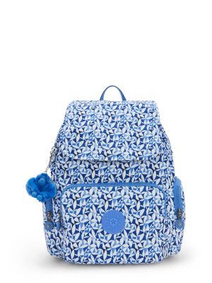 City Zip Small Printed Backpack