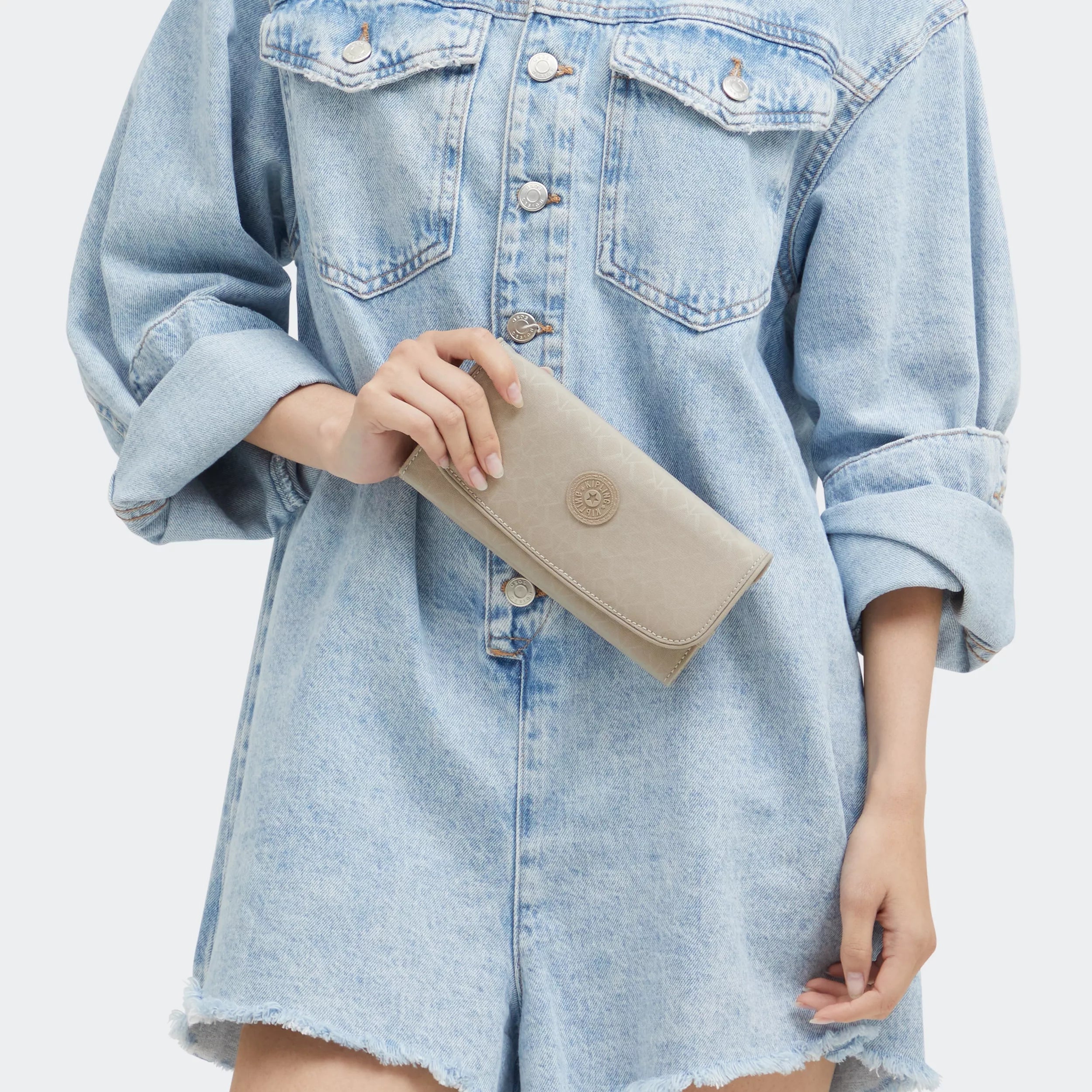 Money Land Printed Snap Wallet - Image 2