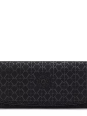 Money Land Printed Snap Wallet