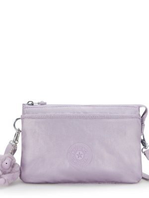 Riri Metallic Crossbody Bag