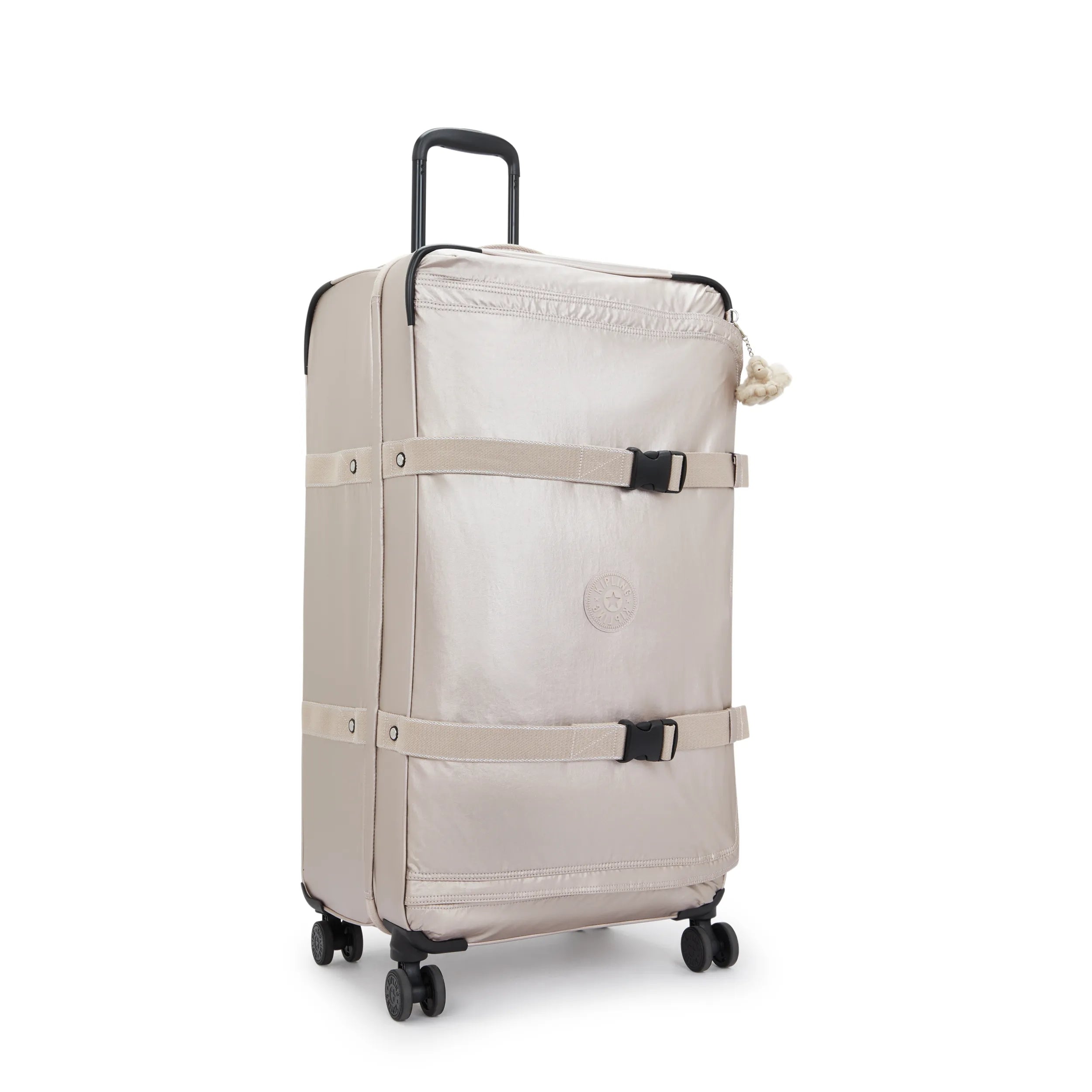 Spontaneous Large Metallic Rolling Luggage - Image 5