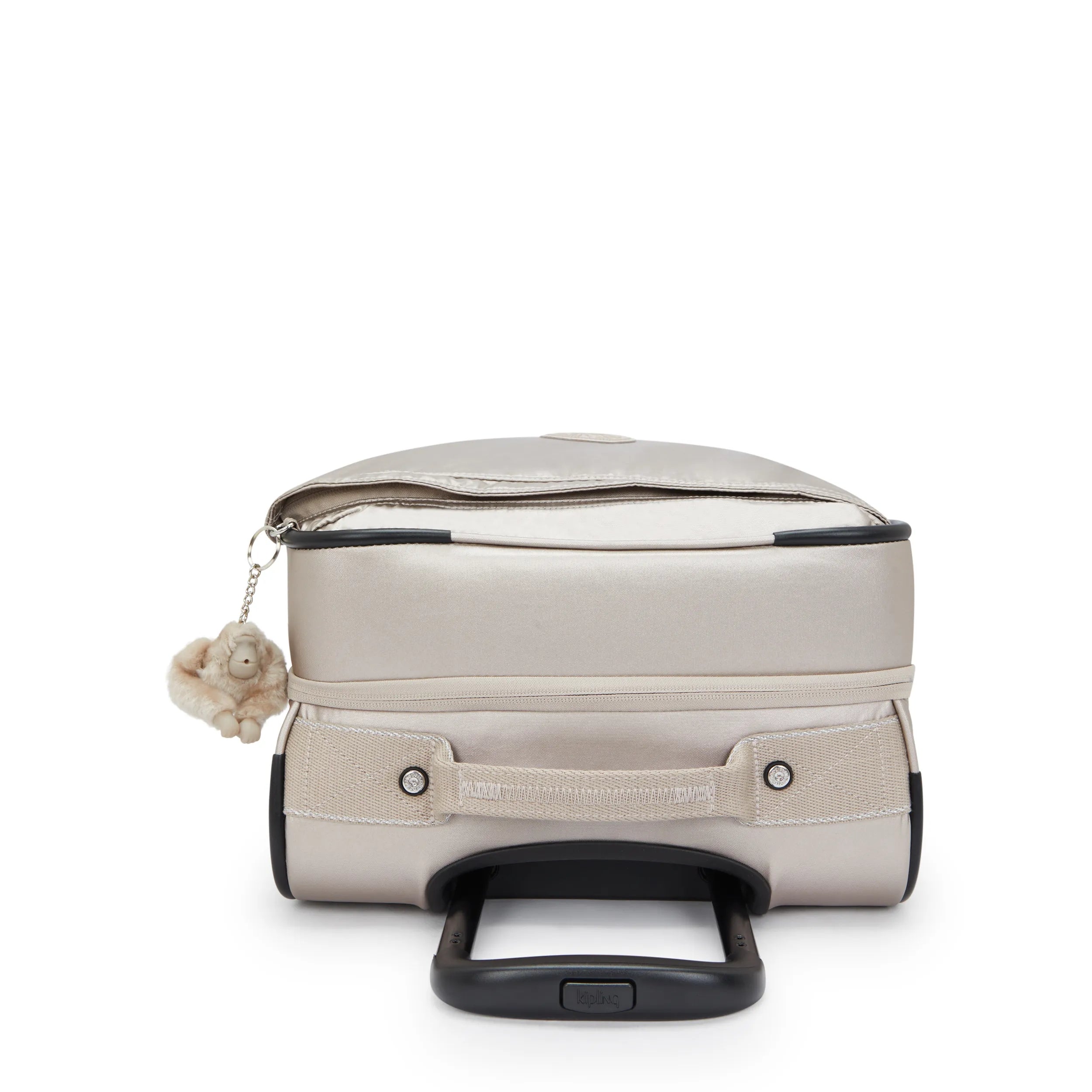 Spontaneous Small Metallic Rolling Luggage - Image 6