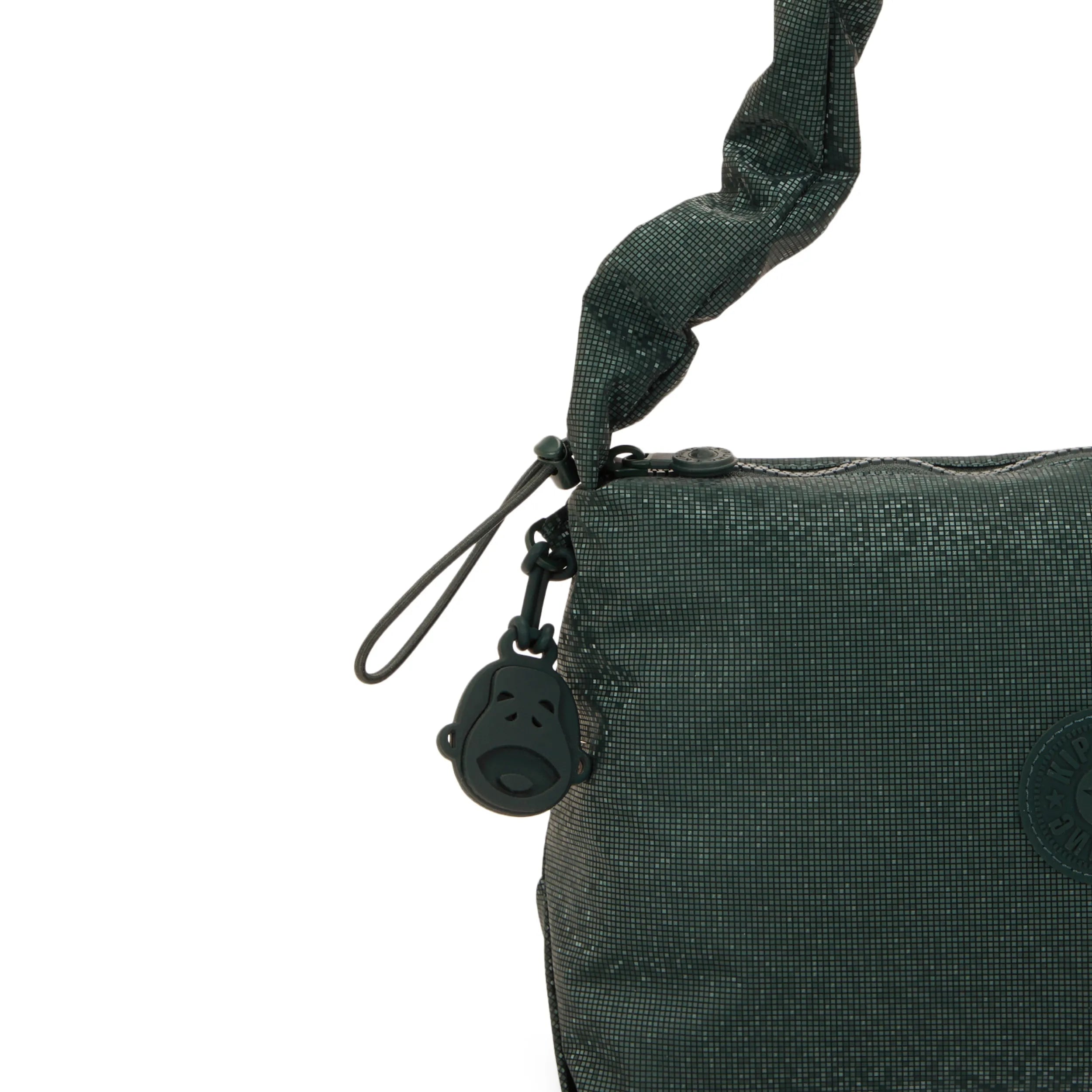 Eleni Medium Smooth Satin Shoulder Bag - Image 6