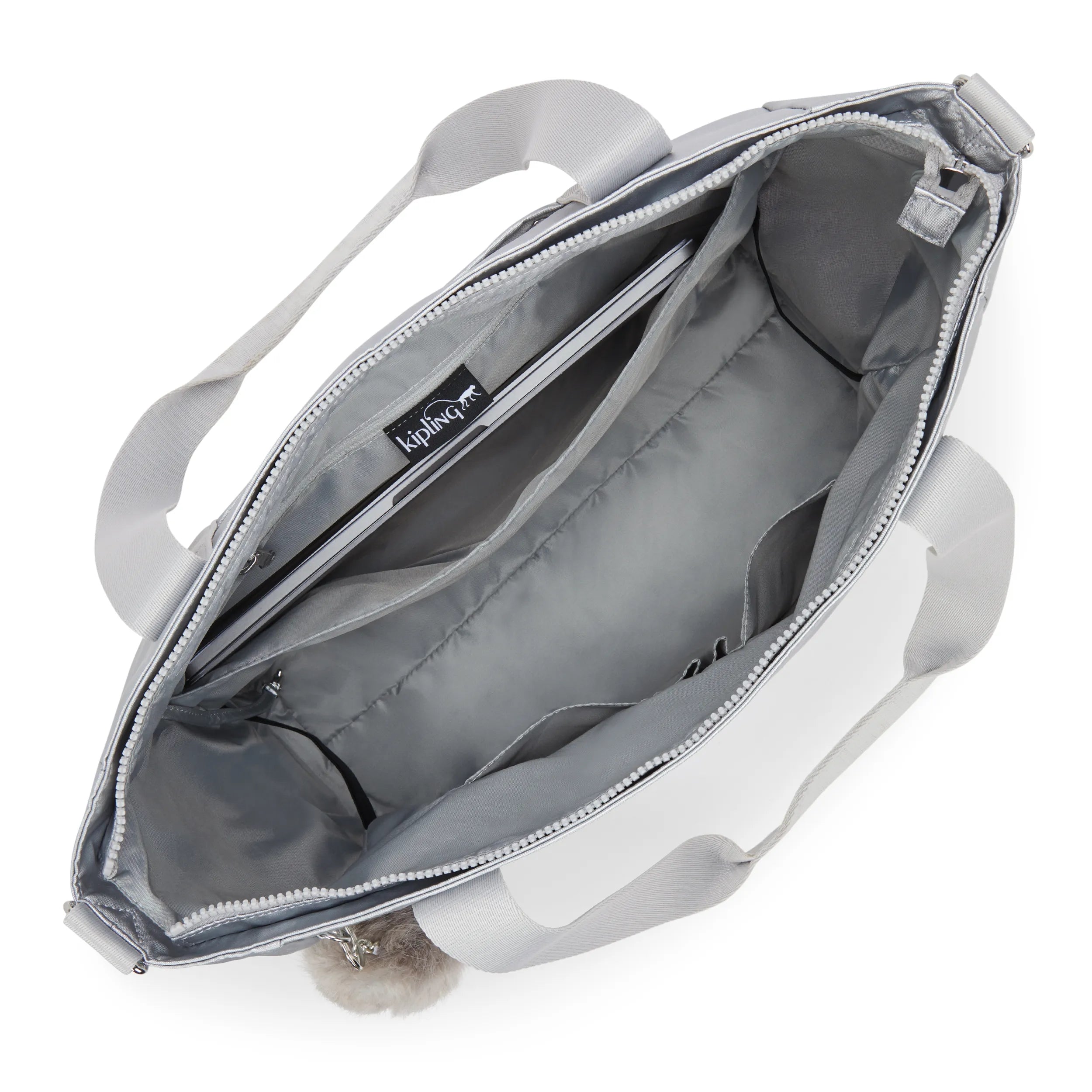 Jayla 15 Metallic Laptop Tote Bag - Image 3