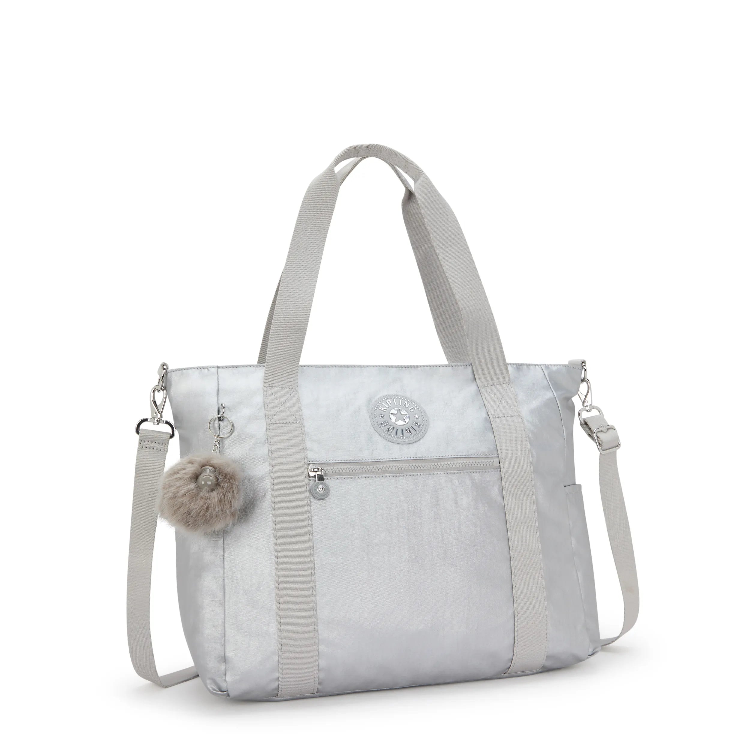 Jayla 15 Metallic Laptop Tote Bag - Image 4